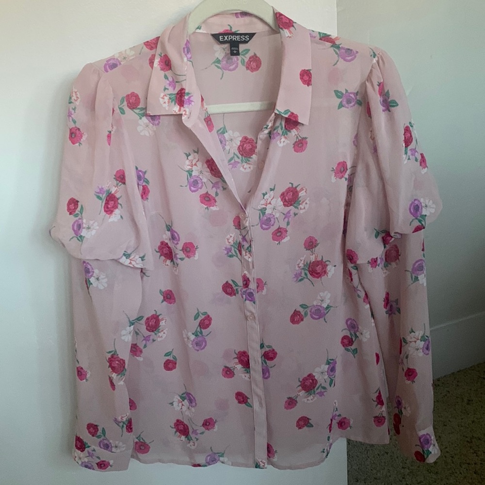 Floral Express blouse